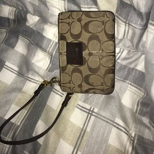 Coach wristlet